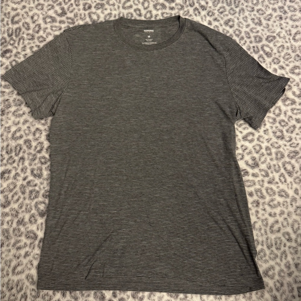 Sonoma Gray Short Sleeve Tees Casual Comfort